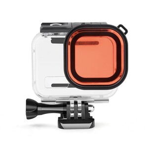 Sanger GO181 Gopro Hero 9 Black Kırmızı Filtre - Thumbnail