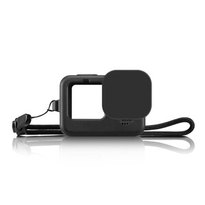 Sanger - Sanger GO212 Gopro Hero 9 Silikon Kılıf Siyah