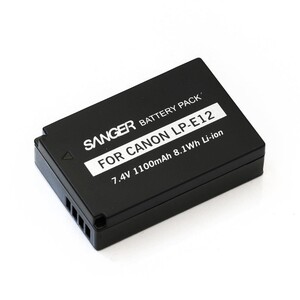 Sanger LP-E12 Canon Fotoğraf Makinesi Batarya - Thumbnail