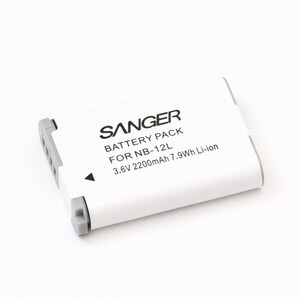 Sanger NB-12L Canon Fotoğraf Makinesi Batarya - Thumbnail