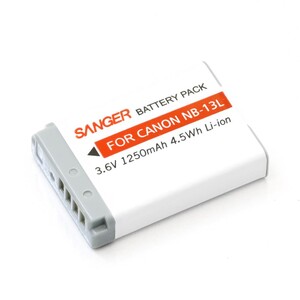 Sanger NB-13L Canon Fotoğraf Makinesi Batarya - Thumbnail