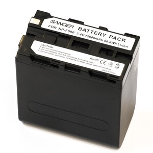 Sanger NP-F980 12000mah Sony Kamera Batarya - Thumbnail