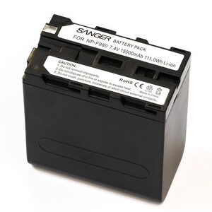 Sanger - Sanger NP-F980 15000mah Sony Kamera Batarya