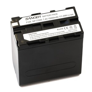Sanger NP-F980 15000mah Sony Kamera Batarya - Thumbnail