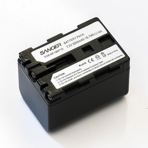 Sanger NP-QM71D Sony Kamera Batarya