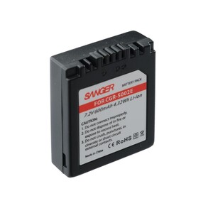 Sanger S002E Panasonic Fotoğraf Makinesi Batarya - Thumbnail