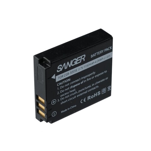 Sanger S005E Panasonic Fotoğraf Makinesi Batarya