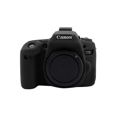 Sanger Silikon Kılıf Canon 77D Uyumlu Siyah