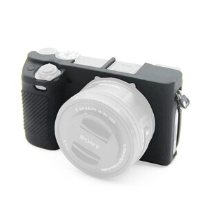 Sanger - Sanger Silikon Kılıf Sony A6300 Uyumlu Siyah