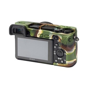 Sanger Silikon Kılıf Sony A6500 Uyumlu Kamuflaj - Thumbnail