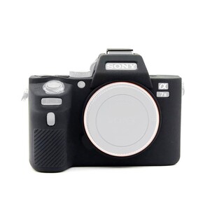 Sanger - Sanger Silikon Kılıf Sony A7M2 R2 S2 İçin Siyah