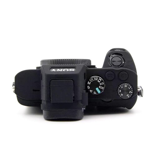Sanger Silikon Kılıf Sony A7M2 R2 S2 İçin Siyah