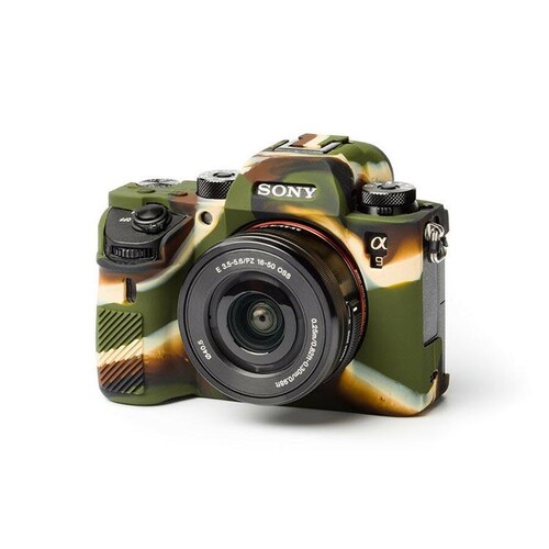 Sanger Silikon Kılıf Sony A9 A7M3 R3 İçin Kamuflaj