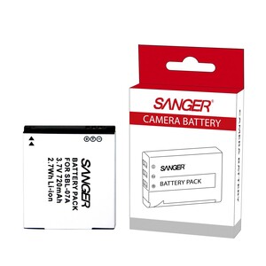 Sanger SLB-07A Samsung Fotoğraf Makinesi Batarya - Thumbnail