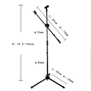 Sanger - Sanger SM-201 Ayarlı Profesyonel Mikrofon Standı (1)