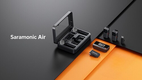 Saramonic Air 01 Kablosuz Yaka Mikrofonu (2 Kişilik)