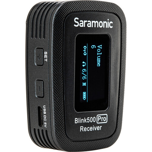 Saramonic Blink 500 Pro RX Mikrofon Alıcı Ünite (2.4 GHz)