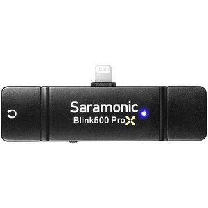 Saramonic Blink 500 ProX RXDi iPhone İçin Kablosuz Mikrofon Alıcı Ünite - Thumbnail