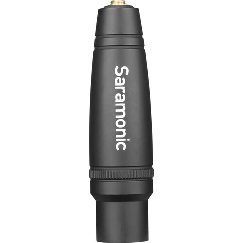 Saramonic C-XLR+ 3.5mm TRS Dişi - XLR Erkek Adapter(Phantom Güç Dönüştürücülü)