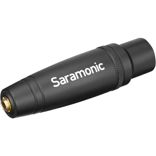 Saramonic C-XLR+ 3.5mm TRS Dişi - XLR Erkek Adapter(Phantom Güç Dönüştürücülü)