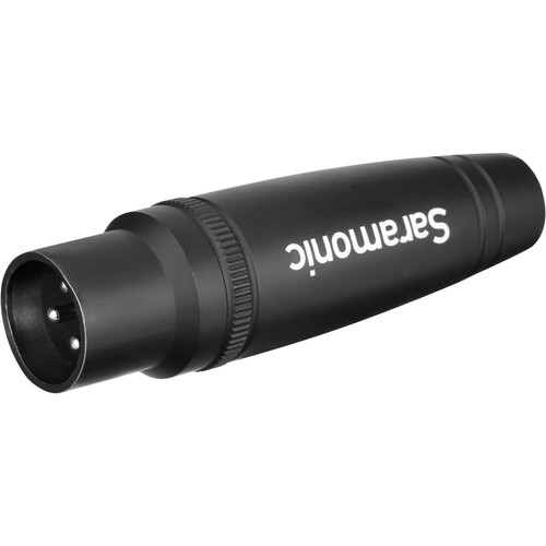 Saramonic C-XLR+ 3.5mm TRS Dişi - XLR Erkek Adapter(Phantom Güç Dönüştürücülü)