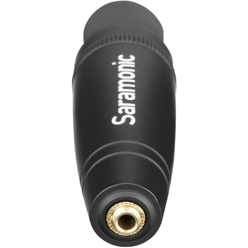 Saramonic C-XLR+ 3.5mm TRS Dişi - XLR Erkek Adapter(Phantom Güç Dönüştürücülü)
