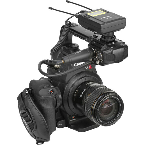 Saramonic C-XLR+ 3.5mm TRS Dişi - XLR Erkek Adapter(Phantom Güç Dönüştürücülü)