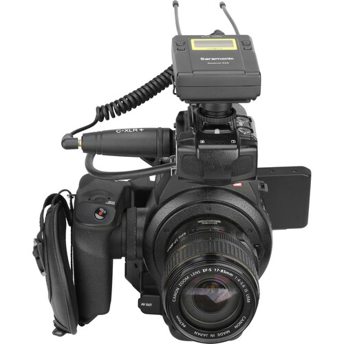 Saramonic C-XLR+ 3.5mm TRS Dişi - XLR Erkek Adapter(Phantom Güç Dönüştürücülü)