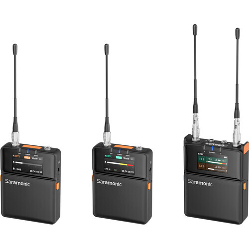 Saramonic K9 Digital DUO UHF Kablosuz Yaka Mikrofonu