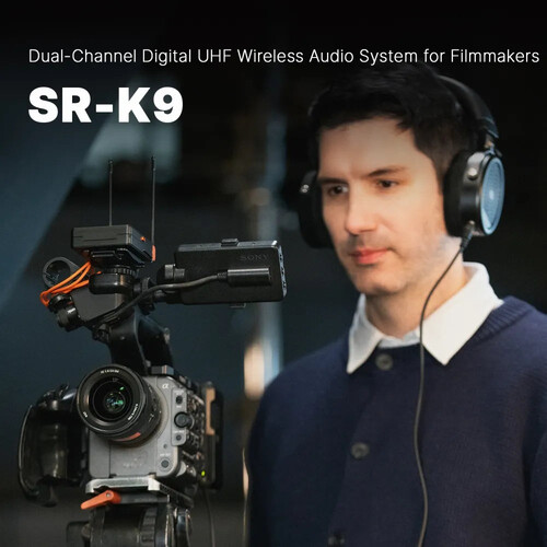 Saramonic K9 Digital DUO UHF Kablosuz Yaka Mikrofonu