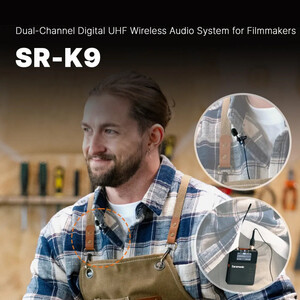 Saramonic K9 Digital DUO UHF Kablosuz Yaka Mikrofonu - Thumbnail
