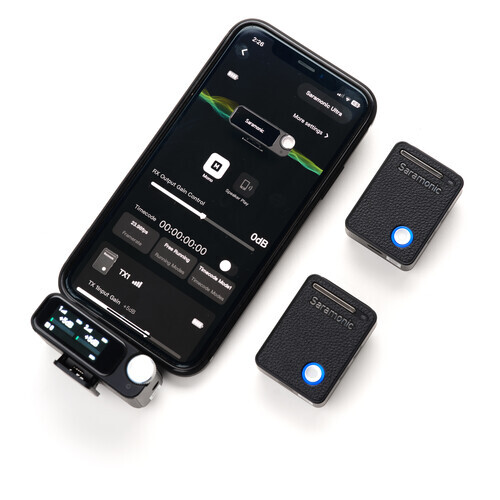 Saramonic Ultra 2 Kişilik Kablosuz Yaka Mikrofonu