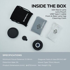 SHERPA 17mm mount 45x Macro Lens - Thumbnail