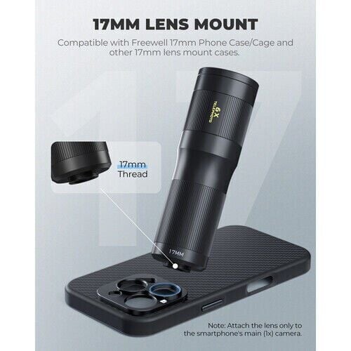 SHERPA 17mm mount 6x Telephoto Lens