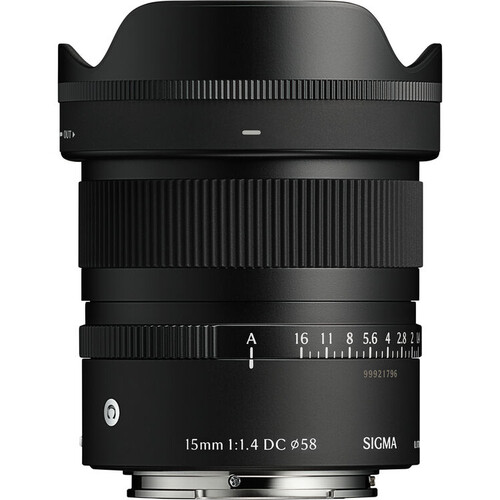 Sigma 15mm f/1.4 DC Contemporary Lens (Sony E)