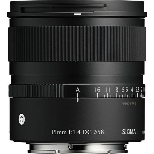 Sigma 15mm f/1.4 DC Contemporary Lens (Sony E)