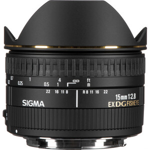 Sigma 15mm f/2.8 EX DG Diagonal Balıkgöz Lens (Canon EF) - Thumbnail