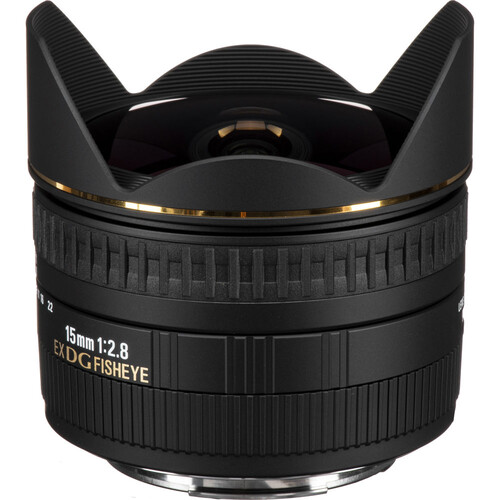 Sigma 15mm f/2.8 EX DG Diagonal Balıkgöz Lens (Canon EF)