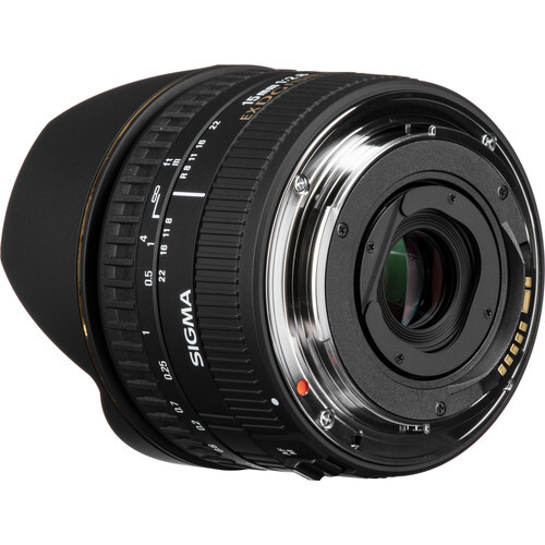 Sigma 15mm f/2.8 EX DG Diagonal Balıkgöz Lens (Canon EF)