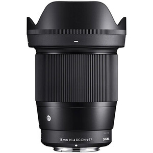 Sigma - Sigma 16mm f/1.4 DC DN Contemporary Lens (Canon RF)
