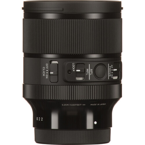 Sigma 24mm f/1.4 DG DN Art Lens (Sony E)