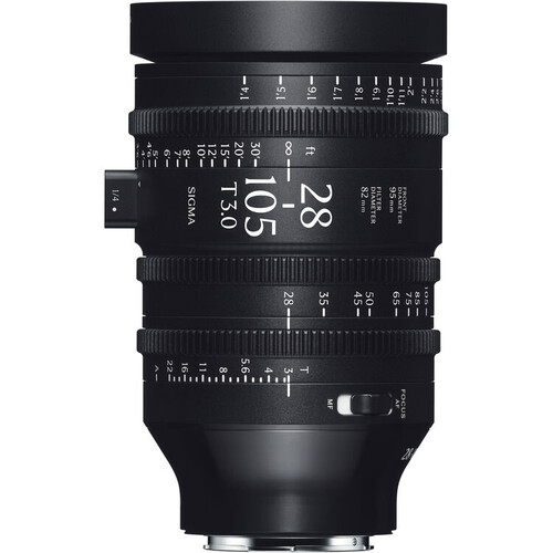 Sigma 28-105mm T3 FF AF Cine Zoom Lens (Sony E, Metric)