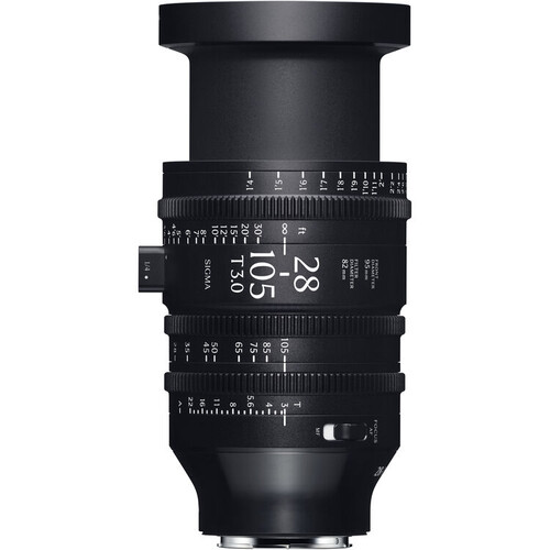 Sigma 28-105mm T3 FF AF Cine Zoom Lens (Sony E, Metric)