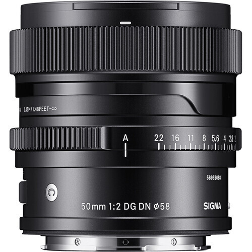 Sigma 50mm f/2 DG DN Contemporary Lens (Sony E)