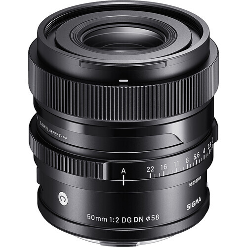 Sigma 50mm f/2 DG DN Contemporary Lens (Sony E)
