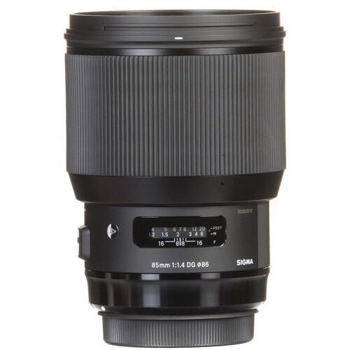 Sigma 85mm F1.4 DG HSM Art Lens (Canon EF)