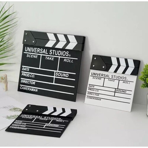 Sinema ve Televizyon İçin Profesyonel Klaket (Siyah)