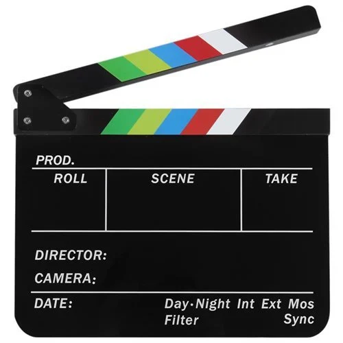 Kaiseberg - Sinema ve Televizyon İçin Profesyonel Klaket (Siyah)