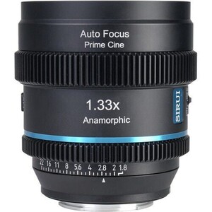 Sirui - Sirui 20mm T1.8 1.33X S35 Auto-Focus Anamorfik Lens (E Mount, Mavi Flare)