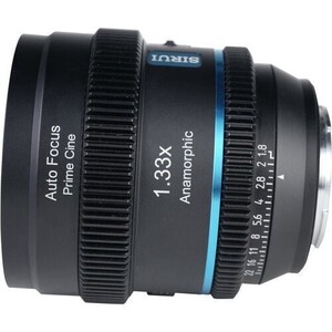 Sirui 20mm T1.8 1.33X S35 Auto-Focus Anamorfik Lens (X Mount, Mavi Flare) - Thumbnail